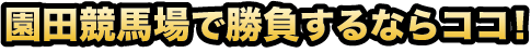 園田競馬場で勝負するならココ！