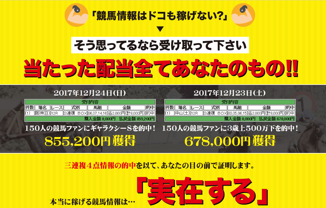 チカラコブ競馬では稼げない 詐欺に注意 口コミ 評価 評判はうまネタ Net