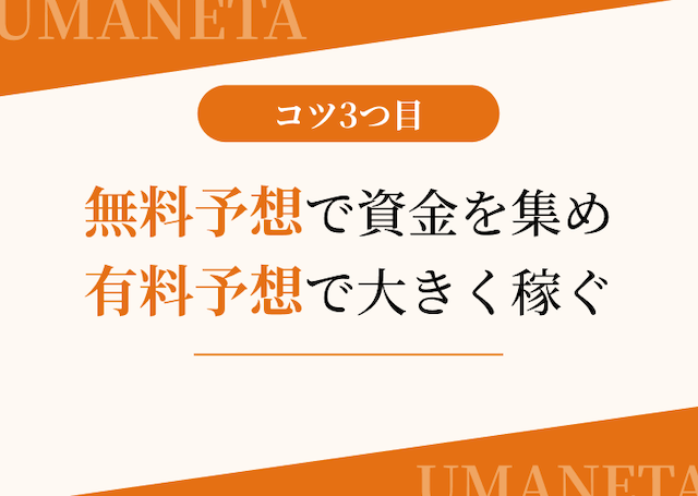 優良競馬予想サイトを使って今の収入を3倍にするコツ　3