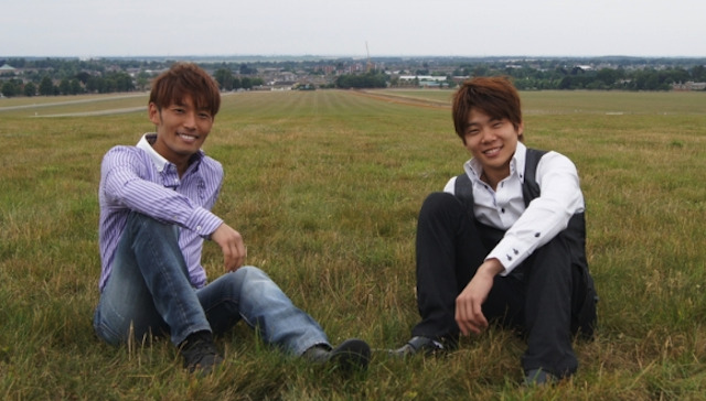 三浦皇成騎手と後藤浩輝騎手の画像