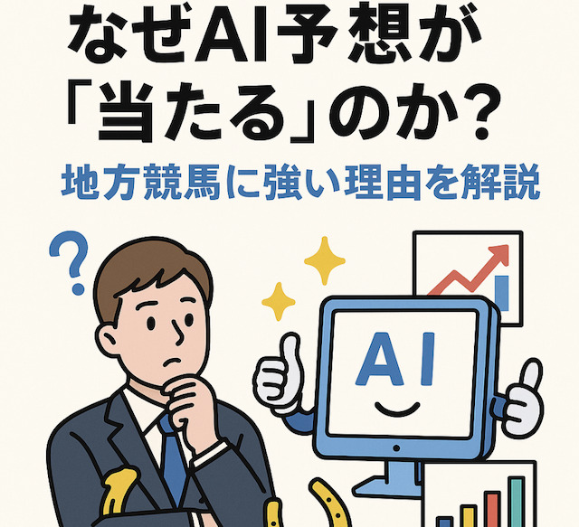 なぜAI予想が「当たる」のか？地方競馬に強い理由を解説の導入画像