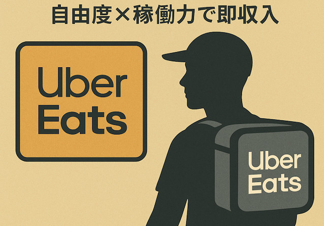 Uber Eats・出前館の画像
