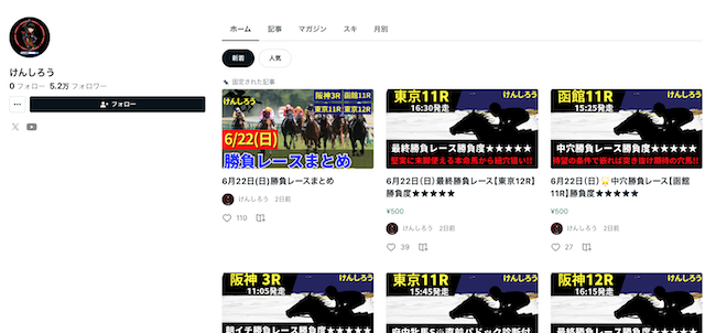 けんしろうのnoteの概要の画像