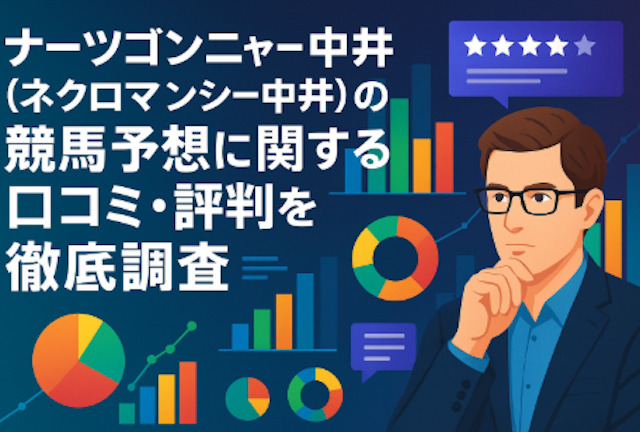 ナーツゴンニャー中井（ネクロマンシー中井）の競馬予想に関する口コミ・評判を徹底調査の導入画像