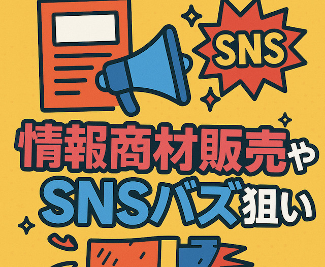 情報商材販売やSNSバズ狙いの導入画像