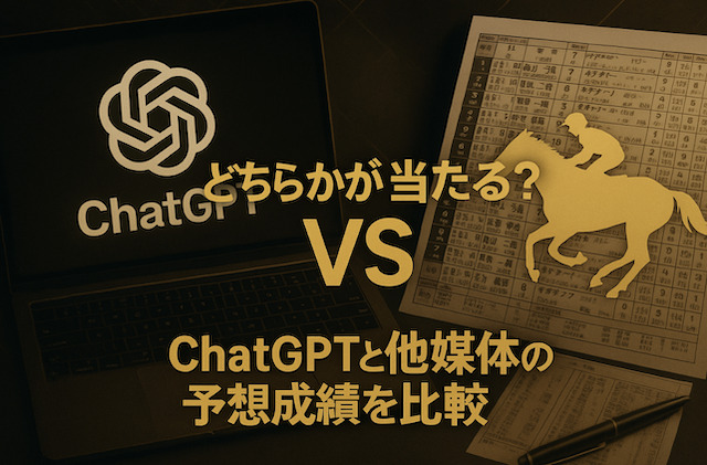 どちらが当たる?ChatGPTと他媒体の予想成績を比較の導入画像