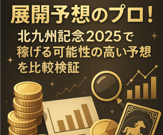 展開予想のプロ!北九州記念2025で稼げる可能性の高い予想を比較検証の導入画像