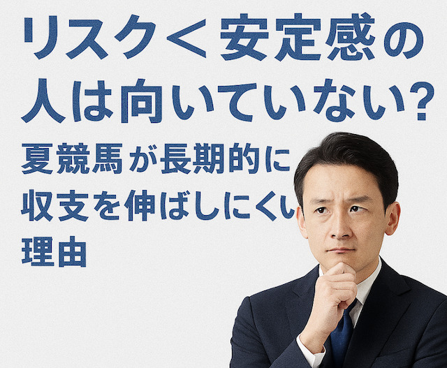 安定感をベースに収支を着実に積み上げたい人の画像