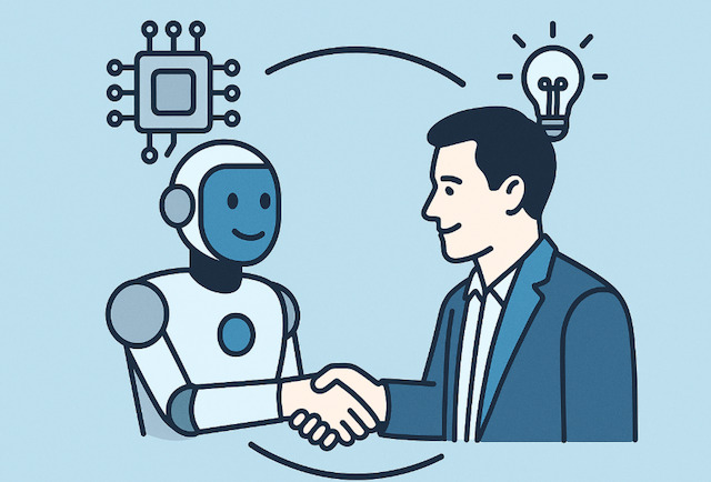 AI×人間ハイブリッドの全体像