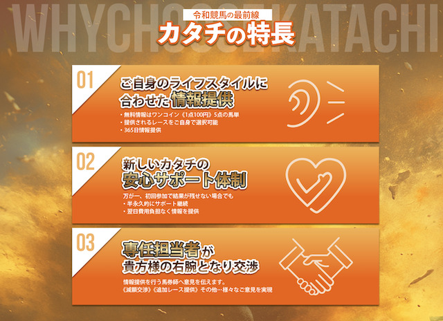 新しい競馬のカタチの特徴に関する画像