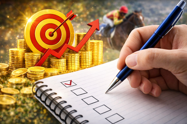 複勝転がし　目標金額の設定