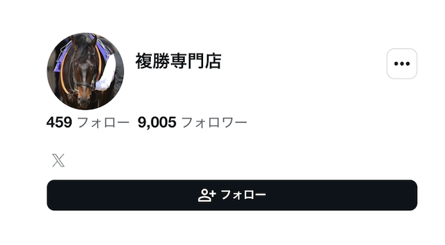 複勝専門店　プロフィール