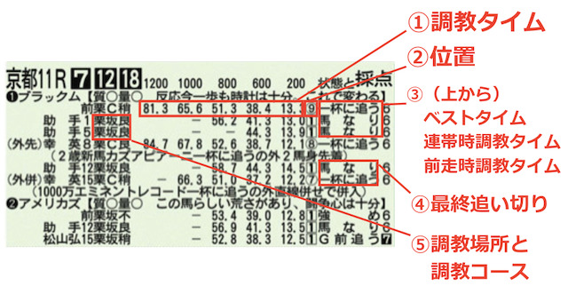 競馬予想における重要ファクター　調教タイムの見方