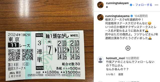 根岸ステークス2024の画像