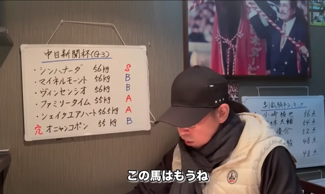 藤田伸二の予想の特徴1