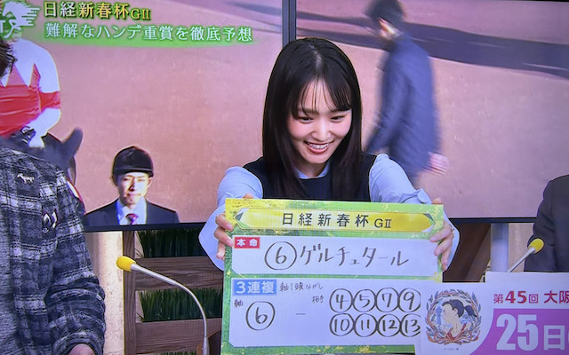 菅井友香　日経新春杯2026の的中