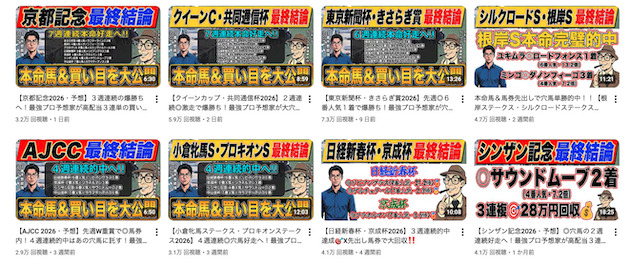 ユキムラの競馬予想の買い目