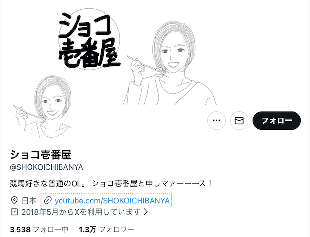 ショコ壱番屋 Xアカウント