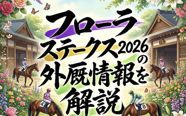 フローラステークスの外厩情報に関する記事のアイキャッチ画像