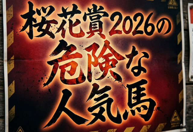 桜花賞2026の危険な人気馬の導入画像