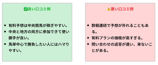競馬予想サイト本命の口コミ・評判