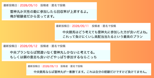 競馬予想サイト本命の口コミ・評判　有料プランの声　