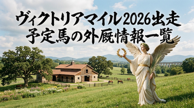 ヴィクトリアマイル全出走馬・外厩情報一覧の導入画像