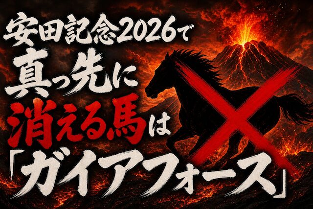 安田記念2026で真っ先に消える馬は「ガイアフォース」の画像